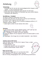 Vorschau - Präsentationen/Tafelbilder - Geisterlesen – Die 100 häufigsten Wörter | Blitzlesen von Funktionswörtern - Seite 1