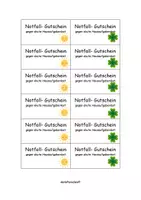 Vorschau - Fördermaterial/Inklusion - ✏️Hausaufgabenfrei- Gutscheine | Belonung | Motivation | Aufmunterung - Seite 3