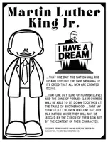 Vorschau - Arbeitsblätter - Martin Luther King Jr. Worksheets & Activities - Seite 1