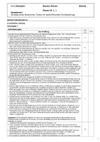 Vorschau - Klassenarbeiten - Klausur Seethaler Trafikant Entwicklung Franz - Seite 1