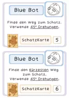Vorschau - Arbeitsblätter - Schatzkarte I Programmieren I Informatik I Roboter I Blue Bot - Seite 3