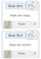 Vorschau - Arbeitsblätter - Stift - Malen I Programmieren I Informatik I Roboter I Blue Bot - Seite 2