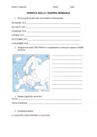 anteprima - Esercizi - Verifica sulla I Guerra Mondiale - anche per BES - Pagina 1