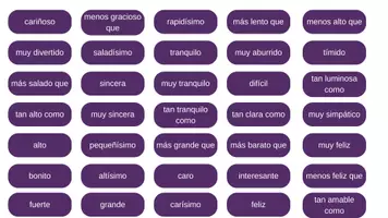 Vista previa - Juegos / Gamificación - GRADOS DEL ADJETIVO - página 3