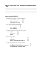 Vorschau - Test - Schriftlicher Test: Ägypten (Bevölkerungspyramide, Gesellschaft) +EWH - Deckblatt