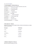 Vorschau - Arbeitsblätter - Präsens Arbeitsblatt - Gegenwartsform - Seite 2