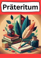 Vorschau - Arbeitsblätter - Präteritum Arbeitsblatt - Deckblatt