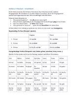 Vorschau - Arbeitsblätter - Präteritum Arbeitsblatt - Seite 1
