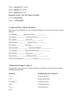 Vorschau - Arbeitsblätter - Perfekt (Zeitform) Arbeitsblatt - Konjugation von Verben - Seite 2