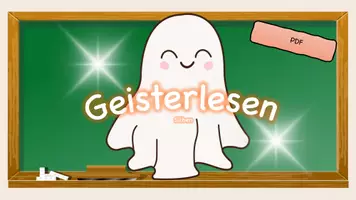 Vorschau - Präsentationen/Tafelbilder - Geisterlesen – Blitzlesen Silben - animierte Präsentationen (3 Tempi + PDF) - Seite 3