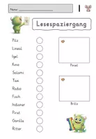 Vorschau - Arbeitsblätter - Ii Lesespaziergang - Seite 2