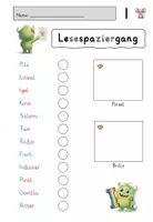 Vorschau - Arbeitsblätter - Ii Lesespaziergang - Seite 3