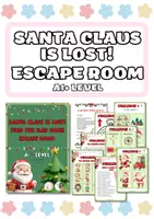 Vista previa - Juegos / Gamificación - SANTA CLAUS IS LOST CHRISTMAS ESCAPE ROOM - Portada