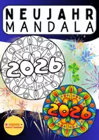 Vorschau - Mal- und Bastelvorlagen - 🎨 Mandala 2026 – Neujahr Ausmalbild | Kreativ & entspannend - Deckblatt
