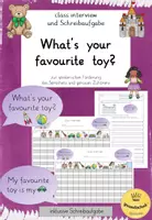 Vorschau - Arbeitsblätter - Class interview - What´s your favourite toy? (Toys) - Deckblatt