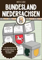 Vorschau - Arbeitsblätter - Infocube: Bundesland Niedersachsen | Deutschland - Deckblatt