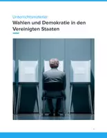 Vorschau - Unterrichtsreihen - Unterrichtsmaterial: Wahlen und Demokratie in den USA – Sek II - Deckblatt