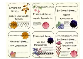 Vorschau - Aufgabenkarten - Stop and Swap: Gedichte - Seite 3
