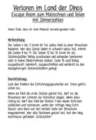 Vorschau - Arbeitsblätter - Escape Room : Verloren im Land der Dinos: Multiplizieren und Dividieren mit Zehnerzahlen - Seite 1