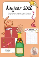 Vorschau - Anderer Materialtyp - Grußkarten Neujahr 2026 - Deckblatt