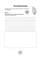 Vorschau - Arbeitsblätter - Der Frühling erwacht – Arbeitsblätter zum Lesen, Schreiben & Malen - Seite 2