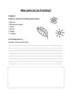 Vorschau - Arbeitsblätter - Der Frühling erwacht – Arbeitsblätter zum Lesen, Schreiben & Malen - Seite 3