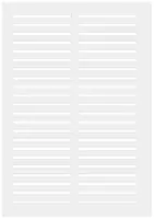Vorschau - Arbeitsblätter - Arbeitsblatt: Deutsch Lineatur 3 - zwei Spalten 4 mm - DIN A4 ||20 Seiten Paket K91w3y36 - Deckblatt