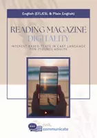 Vorschau - Arbeitsblätter - Magazin Leseheft Kurztexte Leichte Sprache Englisch Digitalität - Deckblatt