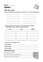 Vorschau - Unterrichtsreihen - Haikus schreiben - Selbstlernpfad für den offenen Unterricht - Seite 3