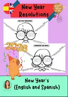 Vista previa - Hojas de trabajo - 🎉 New Year Resolutions 2026 (English and Spanish) - Portada