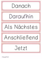 Vorschau - Poster - Vorgangsbeschreibung / Anleitung - Satzanfänge - Seite 3