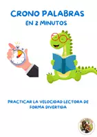Vista previa - Hojas de trabajo - CRONO PALABRAS EN 2 MINUTOS - Portada