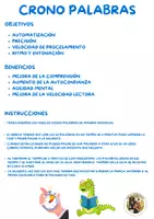 Vista previa - Hojas de trabajo - CRONO PALABRAS EN 2 MINUTOS - página 2