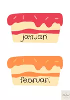 Voorbeeld - verjaardagskalender taarten - Pagina 3