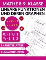 Vorschau - Unterrichtsreihen - Lineare Funktion und deren Graphen - Mathematik (8-9. Klasse) I Materialpaket - Deckblatt