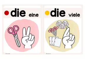 Vorschau - Poster - Artikel - Merkplakate mit Schere, Stein, Papier Merkhilfe - Seite 3