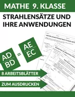 Vorschau - Arbeitsblätter - Strahlensätze und ihre Anwendung - Mathematik (9. Klasse) I Materialpaket - Deckblatt