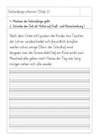 Vorschau - Arbeitsblätter - Satzanfänge erkennen – Fließtexte ohne Satzzeichen (Klasse 2/3) - Seite 2