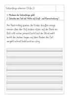 Vorschau - Arbeitsblätter - Satzanfänge erkennen – Fließtexte ohne Satzzeichen (Klasse 2/3) - Seite 3