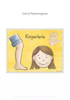 Vorschau - Stundenentwürfe - Körper Körperteile Unterrichtseinheit - Seite 3