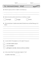 Vorschau - Arbeitsblätter - Weihnachtsgedicht betont vortragen am Beispiel von "Die Weihnachtsmaus" - Seite 3