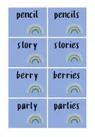 anteprima - Giochi - Cards / Singular / Plural / Grade 5,6 - Pagina 2