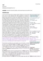 Vorschau - Arbeitsblätter - Zentralabitur Deutsch (LYRIK): Modellinterpretation zu Brechts "Entdeckung an einer jungen Frau" - Deckblatt
