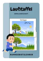 Vorschau - Spiele - Laufstaffel Berglandschaft - Deckblatt