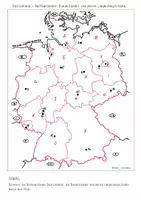 Vorschau - Arbeitsblätter - Materialpaket Topographie Deutschland - Seite 2