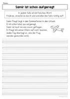 Vorschau - Arbeitsblätter - Ein Wort zu viel, Sommer, Arbeitsblätter, 5 Texte - Seite 3