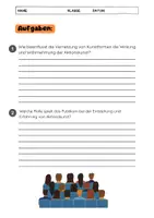 Vorschau - Arbeitsblätter - Vernetzung der Kunstformen Aktionskunst - Seite 3