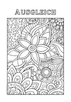 Vorschau - Mal- und Bastelvorlagen - Mandala Blumenvorlagen - Seite 1