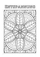 Vorschau - Mal- und Bastelvorlagen - Mandala Blumenvorlagen - Seite 2