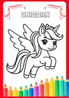 Vorschau - Mal- und Bastelvorlagen - coloring book ausmalbuch für kinder 3bis 5 jahre - Seite 2